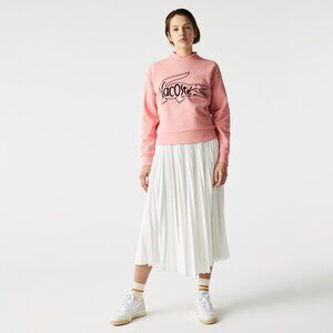 Lacoste Crew Neck Women's Crocodile Sweatshirt, size 38 (s)